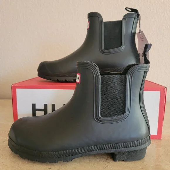 Hunter Ladies' Original Insulated Chelsea Rain Boot NIB - Picture 3 of 10